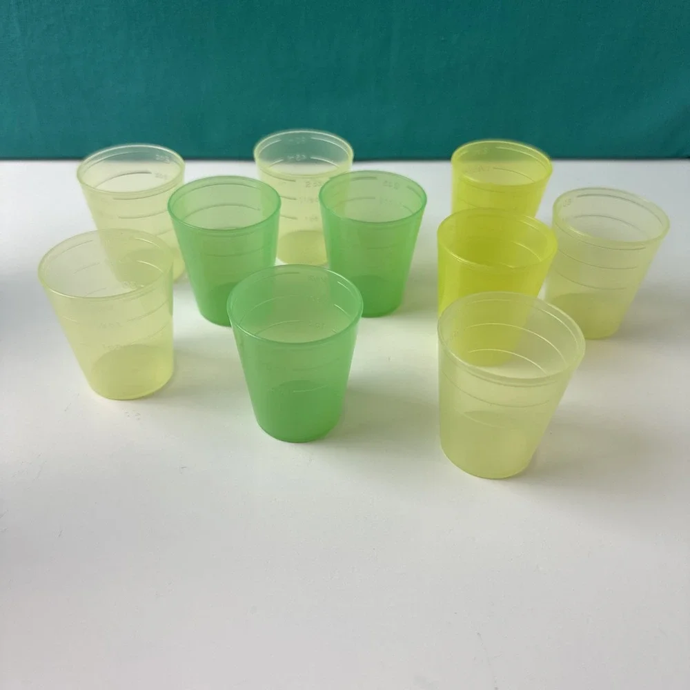 Tupperware Midgets No Seals Lids 2oz each Set of 10 New As Shown Midget